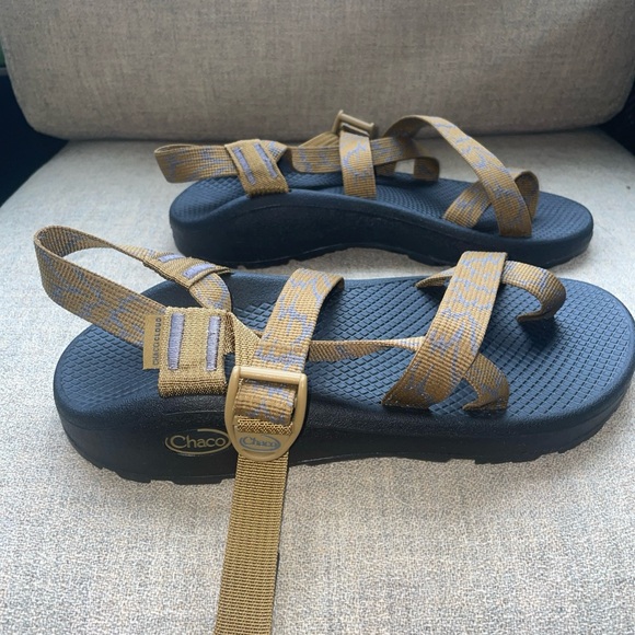 Chaco Brown and Gray Sandals - Picture 2 of 5